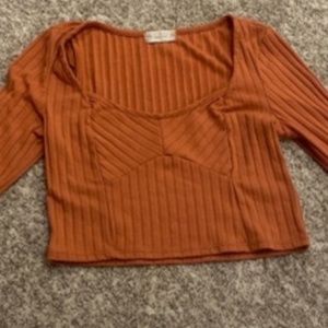 Altard State Sexy Long sleeve Crop top